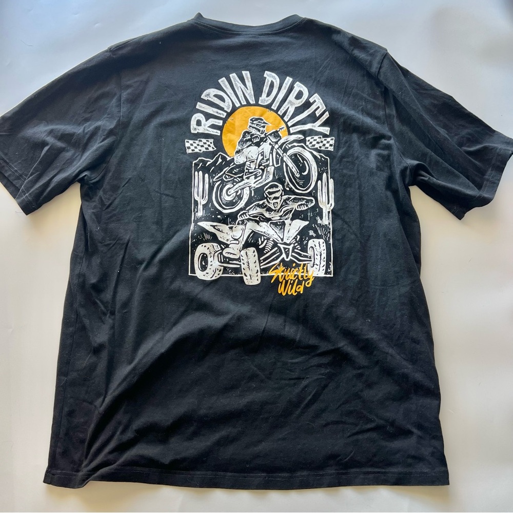 Strictly Wild Adult Men Womens XL Riding Dirt Quad Dirt Bike Moto Shirt